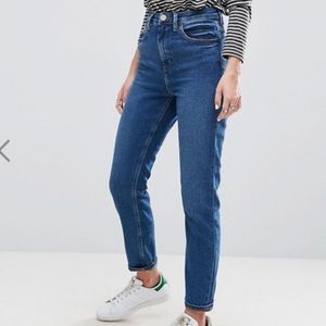 ASOS Farleigh High Waist Slim Mom Jeans